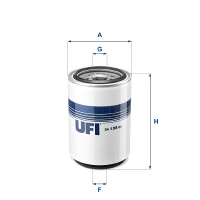 Фільтр палива, Ufi 24.138.00