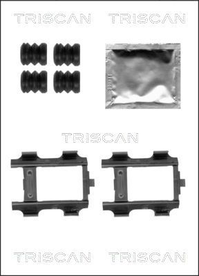 TRISCAN tartozékkészlet, tárcsafékbetét 8105 231610
