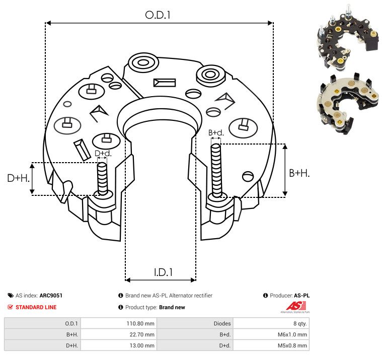 Seadistaja, generaator, AS-PL ARC9051