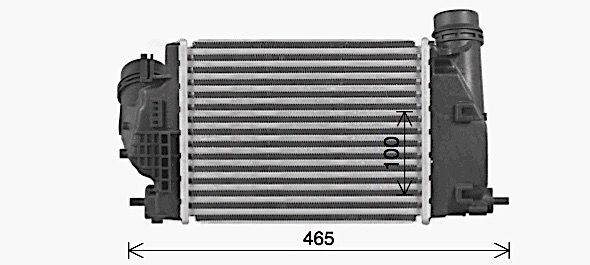 Охолоджувач наддувального повітря, Ava DN4469