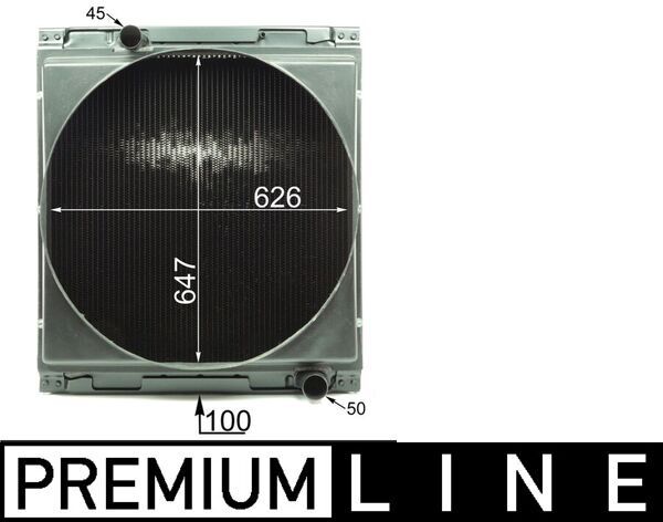 Ψυγείο, ψύξη κινητήρα BEHR *** PREMIUM LINE ***
