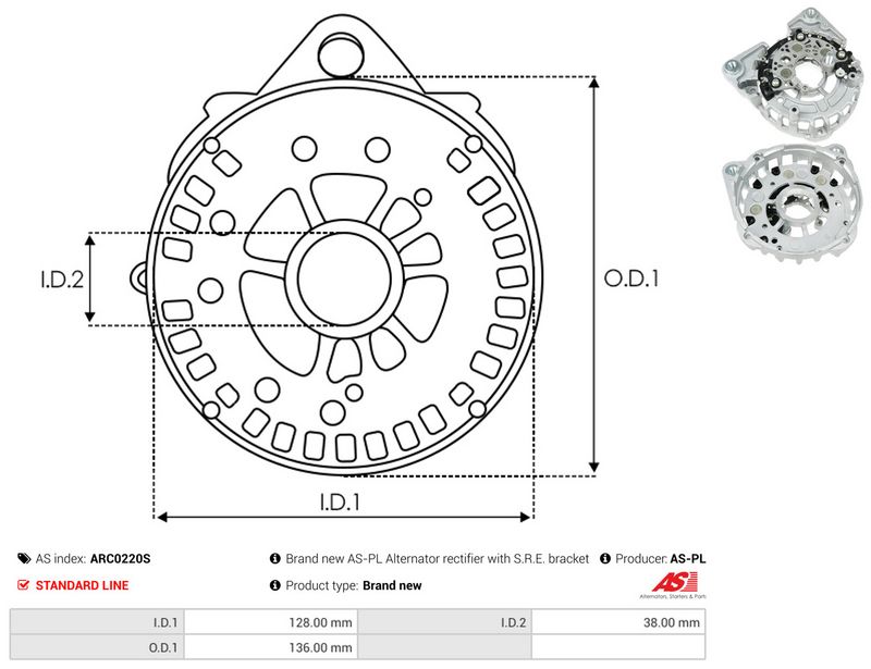 Seadistaja, generaator, AS-PL ARC0220S
