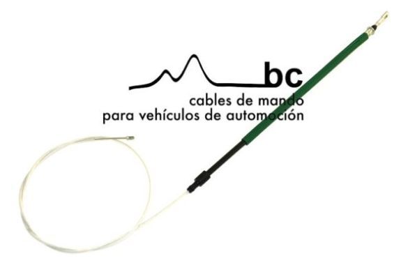 Cable de accionamiento, freno de estacionamiento