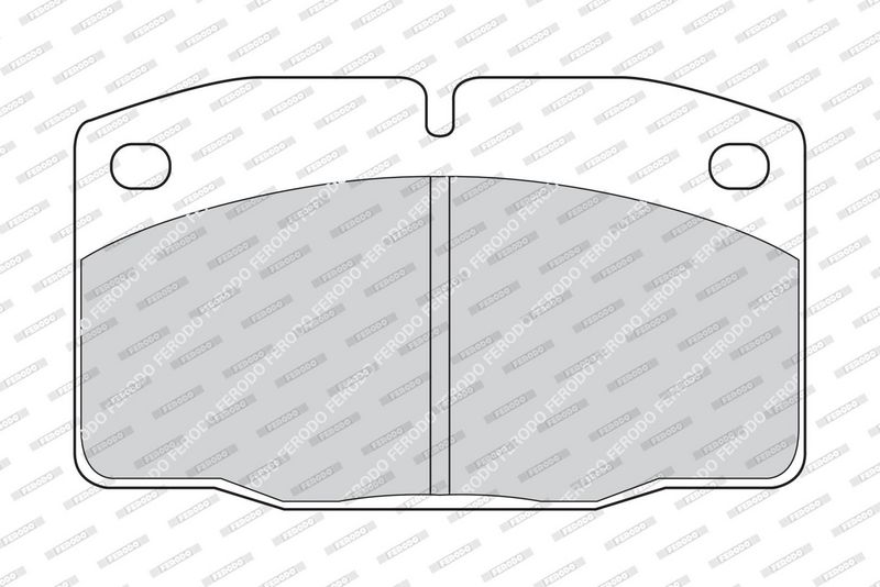 FERODO Plaquettes de frein à disque FDB173