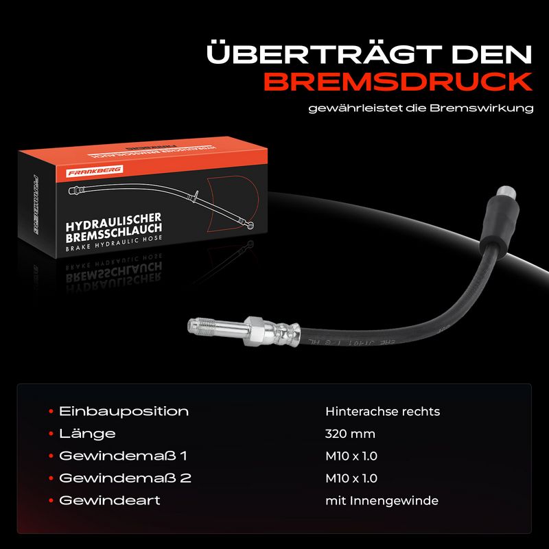 Frankberg 5481FB0004465 Brake Hose