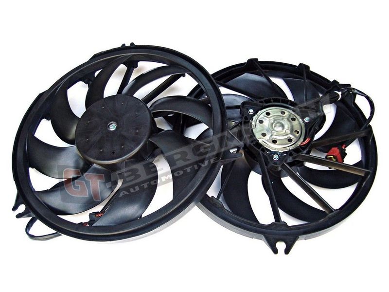 GT-BERGMANN Automotive Ventiliatorius, radiatoriaus