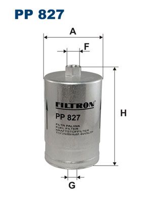 FILTRON Üzemanyagszűrő PP 827