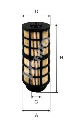 Фільтр палива, Mfilter DE3132