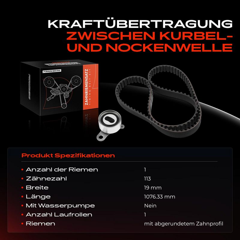 Frankberg 5481FB0020851 Timing Belt Kit