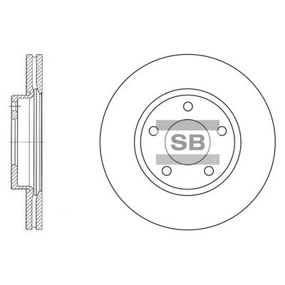 Гальмівний диск, Hi-Q SD4401