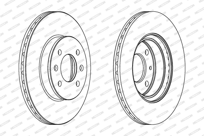 DISQUES DE FREIN VL (2P.) - DDF1636