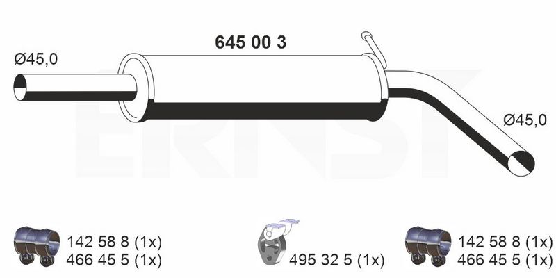 Toba esapamet intermediara ERNST 645003