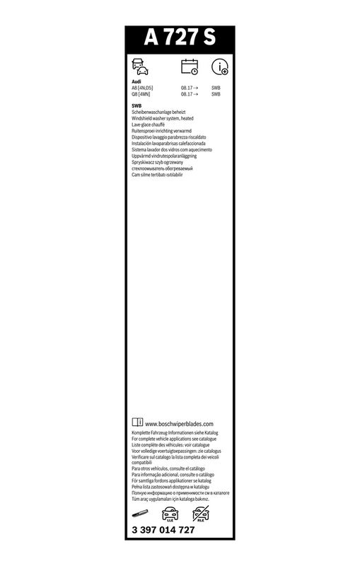 BOSCH 3 397 014 727 Wiper Blade