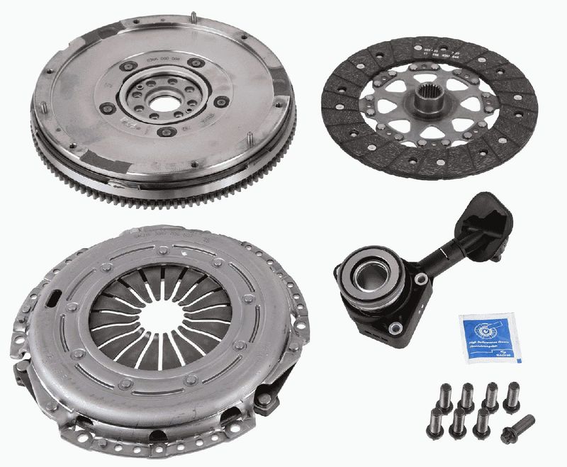 Комплект зчеплення, кільк. зубц. 23, 240мм, Ford Mondeo 1,8TDCI 03/07-, Sachs 2290601105