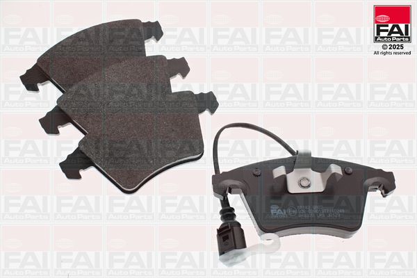 Piduriklotsi komplekt, ketaspidur FAI AutoParts BP182