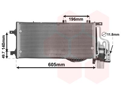 Конденсатор, система кондиціонування повітря, Van Wezel 37015370