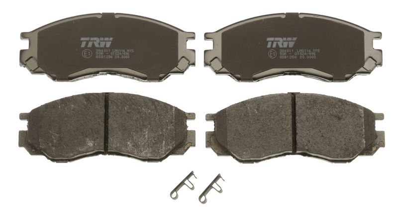 TRW GDB1286 Brake Pad Set, disc brake