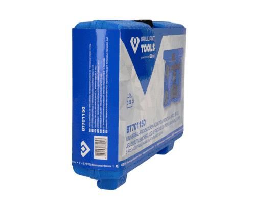 Pöörde-, tagasitõmbetööriistakomplekt, pidurisadulakolb, KS TOOLS BT701150