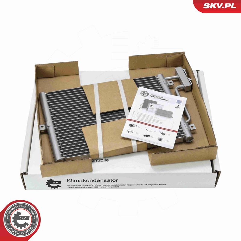 ESEN SKV 86SKV489 Condenser, air conditioning