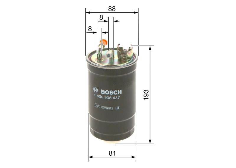 BOSCH 0 450 906 437 Fuel Filter