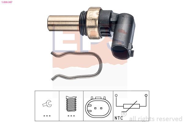 Sensor, temperatura del refrigerante