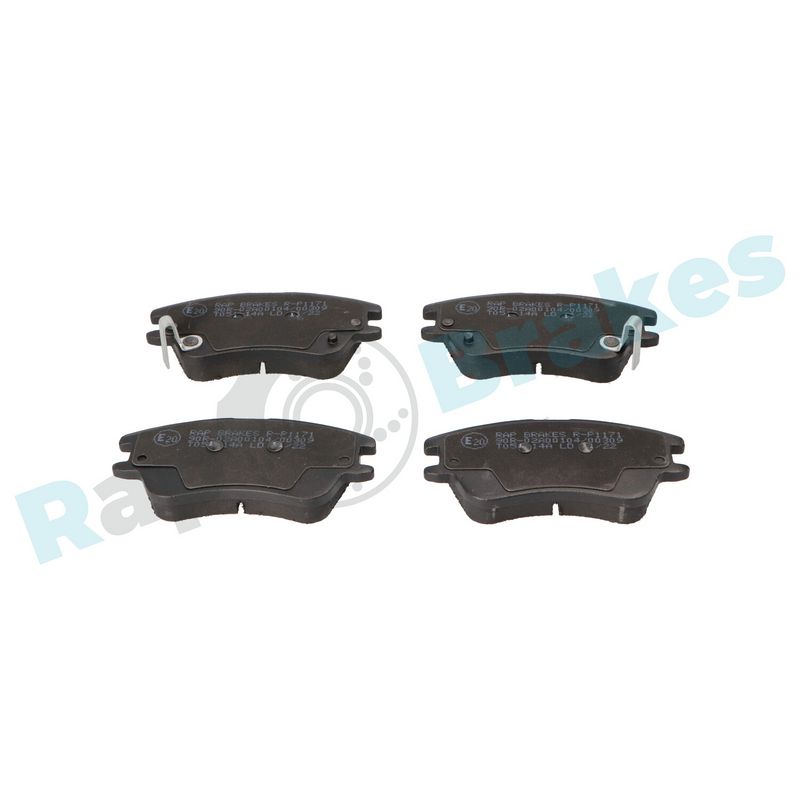 RAP BRAKES R-P1171 Brake Pad Set, disc brake