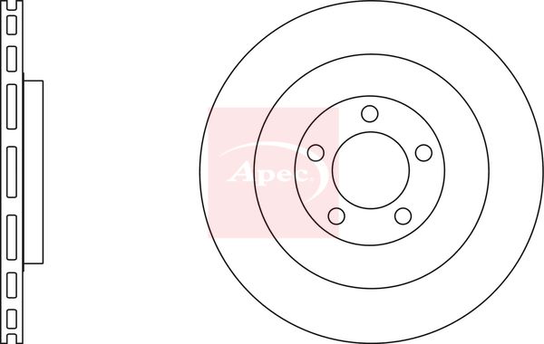APEC Brake Disc DSK3200