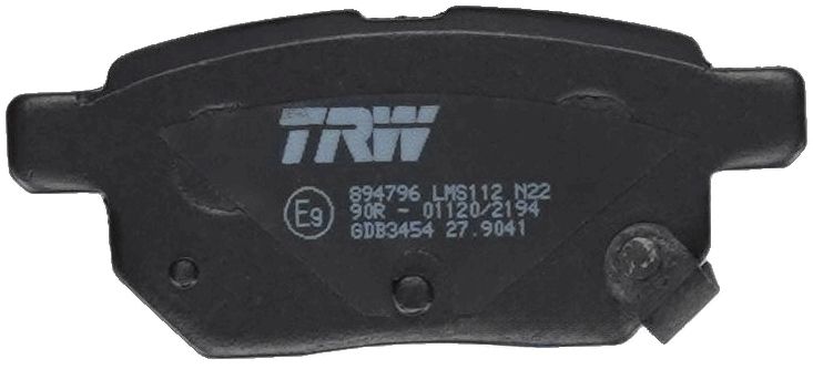 Set placute frana,frana disc GDB3454 TRW