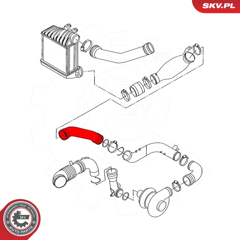 Laadimisõhu voolik, ESEN SKV 43SKV403