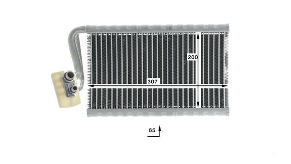 Product Image - Verdamper, airconditioning - AE167000P - MAHLE