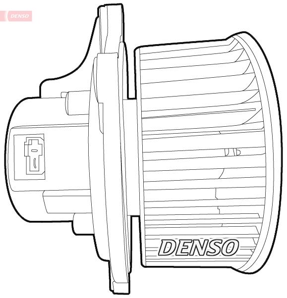 Denso Interior Blower DEA43003