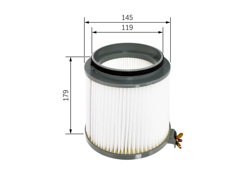 BOSCH 1 987 432 193 Filter, cabin air