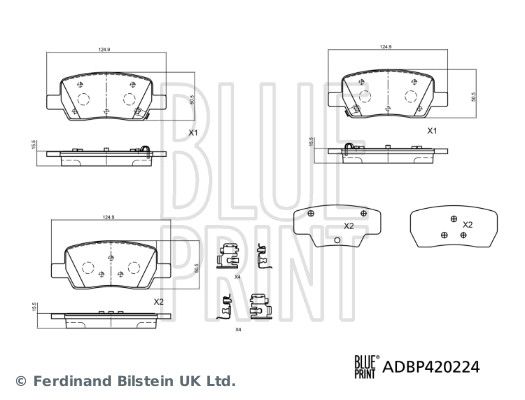 This part match OEM code: 58302-P2A50