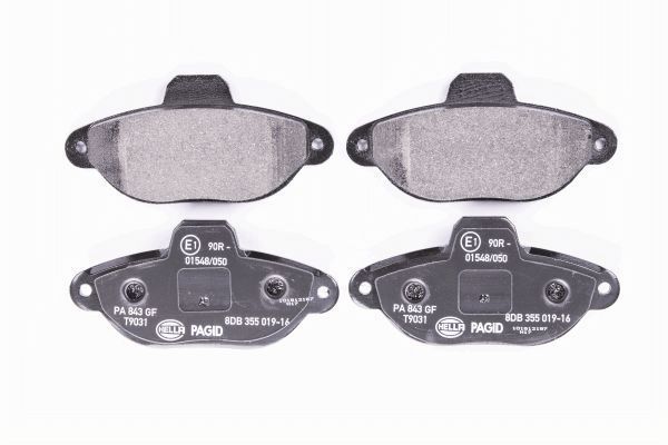 HELLA 8DB 355 019-161 Brake Pad Set, disc brake