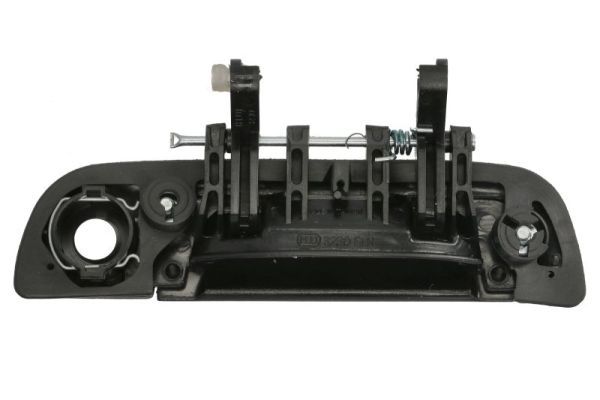 Door handle Voor Links (extern, zwarte textuur) past: SUZUKI BALENO 07.95-05.02
