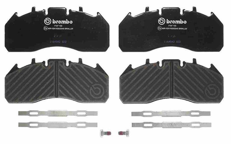 BREMBO P B7 103 Brake Pad Set, disc brake