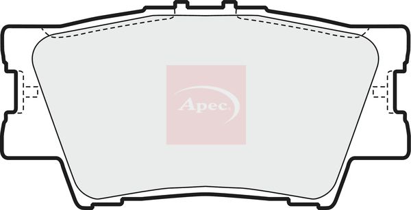 APEC Brake Pad Set, disc brake PAD1591
