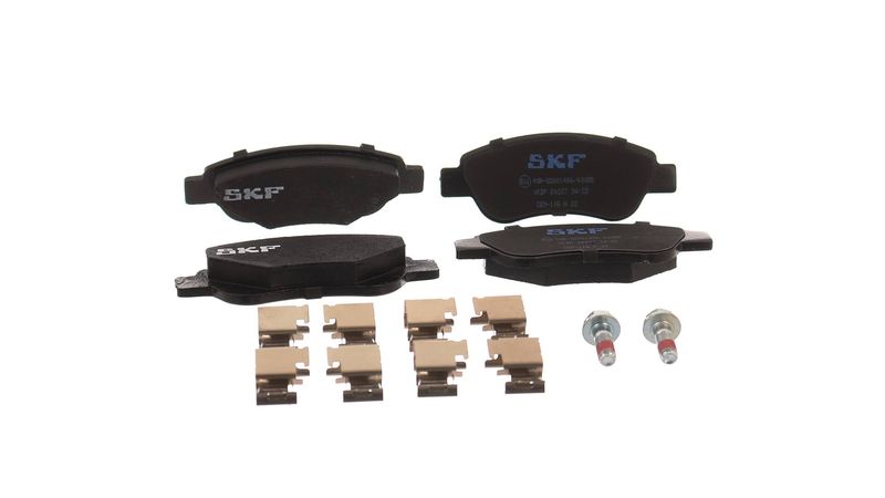 SKF VKBP80037 Комплект гальмівних накладок, дискове гальмо