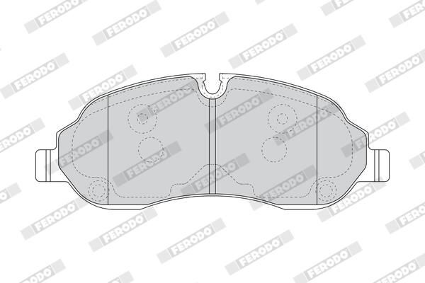 FERODO Plaquettes de frein à disque FVR4661