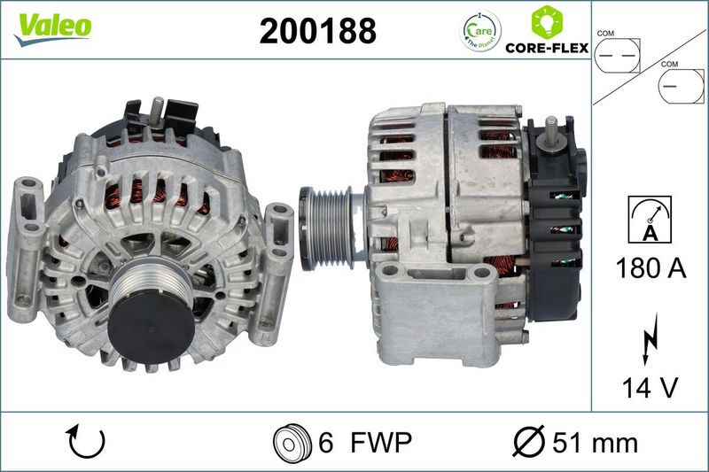 VALEO Dynamo / Alternator 200188