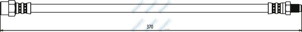 APEC Brake Hose BHO4022