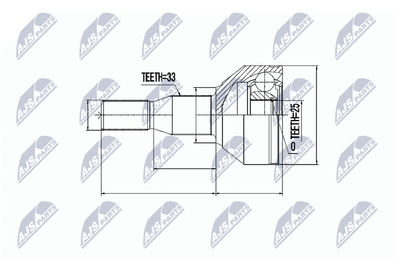 Liigendlaager, veovõll, NTY NPZ-PL-031