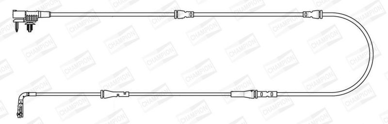 Sensor remblokslijtage Voor (hoeveelheid per verpakking: 1pcs) past: MAN TGE  JAGUAR F-PACE  LAND ROVER RANGE ROVER VELAR 2.0-Electric 09.15-