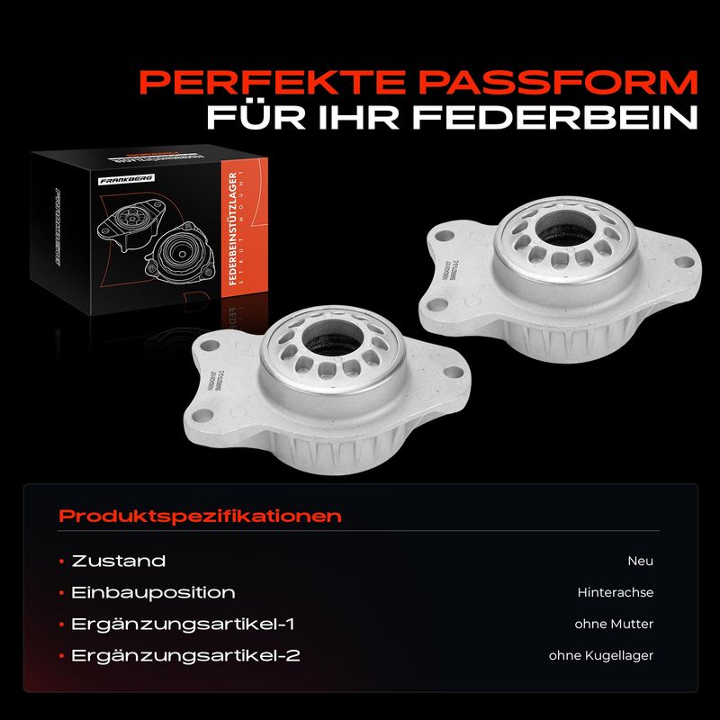 Frankberg 5481FB0052297 Suspension Strut Support Mount