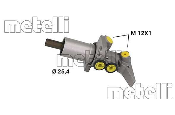 Maître-cylindre+de+frein METELLI 05-1187