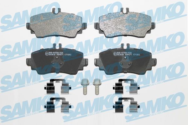 SAMKO 5SP671K Brake Pad Set, disc brake