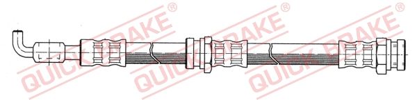 QUICK BRAKE fékcső 50.970