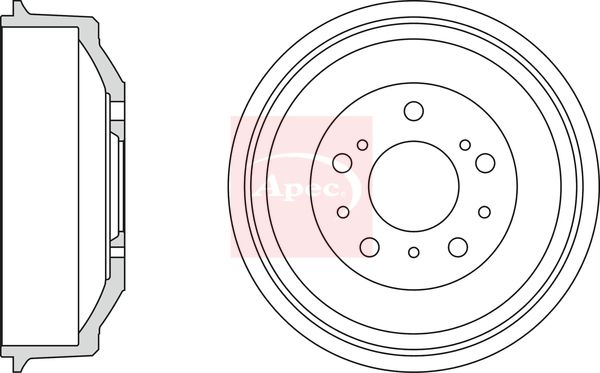 APEC Brake Drum DRM9705