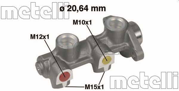 METELLI főfékhenger 05-0180