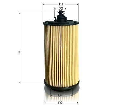 Оливний фільтр, Tecneco OL2182E